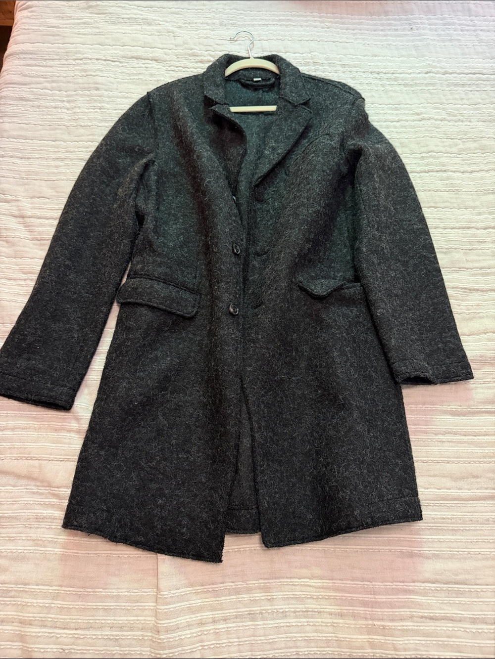 Goodfellow & Co Charcoal Gray Wool Blend Coat